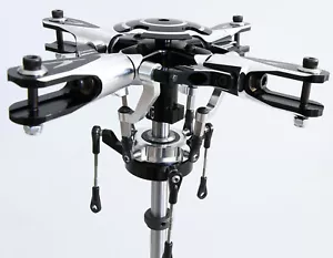 T-rex 550 600 DFC RC Helicopter 4 Blades Rotor Head Kit for Align Trex 600 / 550 - Picture 1 of 8