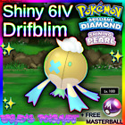 ?Shiny Drifblim 6Iv? Pokemon Brilliant Diamond And Shining Pearl +Free Masterbal