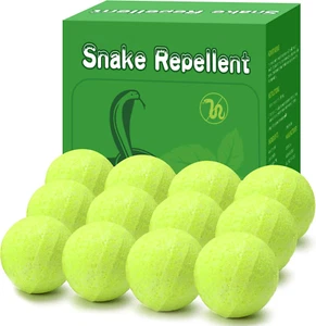 12 Pack Natural Snake Repellent Powerful Snake Away Repellent Balls for Yard Law - Picture 1 of 12