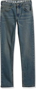*NEW* - Nautica Boys' Big Skinny Stretch Denim Jeans, Driftwood Quinn, 10 Slim   - Picture 1 of 2