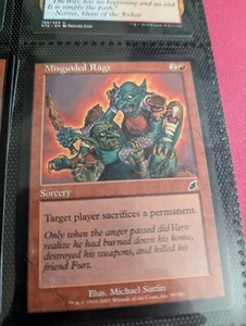 1x Misguided Rage - Scourge - Light Play - Picture 1 of 1