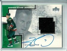  2000-01 Upper Deck Pros and Prospects Game Jersey Autographs #SKT Keith Tkachuk