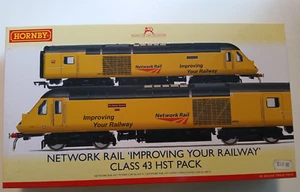 Hornby R3769 NETWORK RAIL, CLASS 43 hst PACK , NEW /BOXED DCC READY - Picture 1 of 3