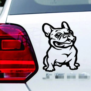 2x Bulldog francese Bulldog francese Die Cut divertente decalcomania adesivo cane - Foto 1 di 2