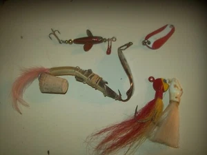 Gruppe Vintage Angelköder Jigs & andere Artikel 1 GEM Co 1 Banshee Wobbler - Bild 1 von 3