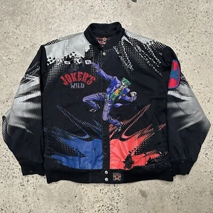 Distressed Y2K Joker's Wild World Jacket JH design 3XL - Picture 1 of 9