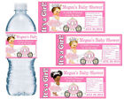 20 ROYAL PRINCESS BABY SHOWER FAVORS WATER BOTTLE LABELS PARTY FAVORS GLOSSY