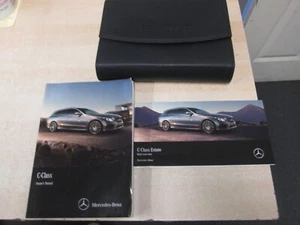MERCEDES C CLASS ESTATE OWNERS HANDBOOK / MANUAL + WALLET 2014-2018 (2016)! - Picture 1 of 1