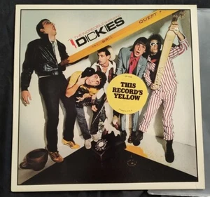 THE INCREDIBLE SHRINKING DICKIES 12” YELLOW Vintage Promo Album VINYL Record - Picture 1 of 16
