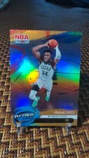 2023-24 Hoops Artist Proof 15/25 Attack the Rack Giannis Antetokounmpo HOLO