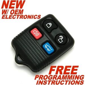 OEM ELECTRONIC 4 BUTTON REMOTE KEY FOB FOR 2002-2010 MERCURY MOUNTAINEER - Picture 1 of 5