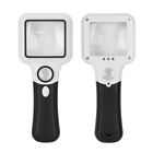 5X/45X Microscope Magnifying Glass Hand Held Reading Magnifier With LED UV Lamp
