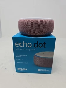 Altavoz inteligente para el hogar Amazon Echo Dot (3.ª generación) Alexa, ciruela - Imagen 1 de 4