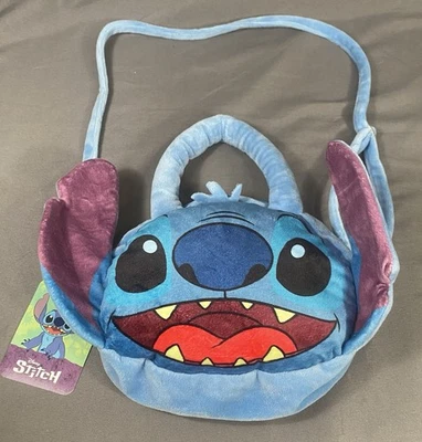 迪士尼 Stitch 单肩包毛绒钱包头 Lilo & Stitch 女孩 — 第 1/4 张图片