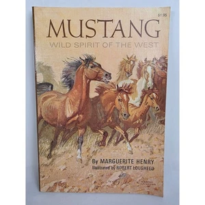 Mustang Wild Spirit of the West Buch Marguerite Henry signiert von Wild Horse Annie - Bild 1 von 11