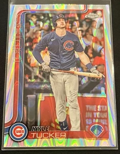 2025 Topps Chrome Kyle Tucker #103 RayWave Refractor Parallel Cubbies!!! - Picture 1 of 4
