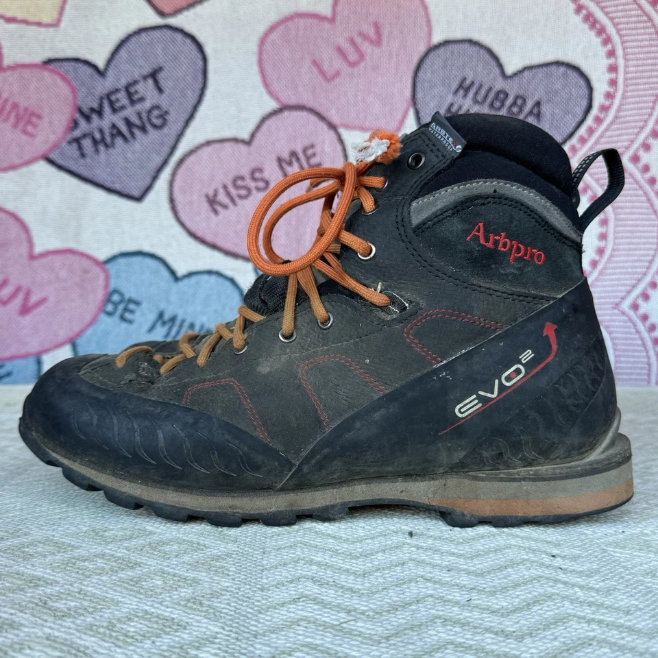 Talla 10.5 - Botas de Escalada Arbpro EVO 2 para Arboristas, Resistentes al Agua Negras Foto 1 de 4