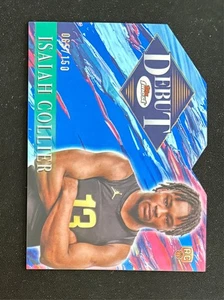 2024-25 Topps Finest Isaiah Collier Rookie Debut Die-Cut Blue Refractor /150 - Bild 1 von 2
