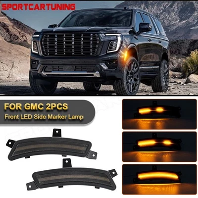 For 25+ Cadillac Escalade / ESV LED Side Marker Light Elevation Welcome Lighting - Image 1 of 4