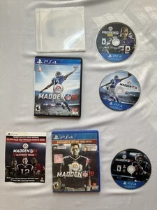 Madden NFL 14, Madden NFL 16, Madden NFL 18 (PlayStation 4)Tested & Run Smoothly - Picture 1 of 5