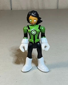 Imaginext DC Super Friends JESSICA CRUZ GREEN LANTERN 3” figure - Picture 1 of 4