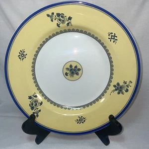 Spode England ALBANY Dinner Plate 10.5” S3670 Yellow Blue Flowers - Picture 1 of 4