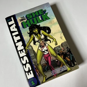 Marvel Essential Savage She-Hulk Vol. 1 -Stan Lee-Man Thing-Defenders-Man-Wolf - Foto 1 di 7
