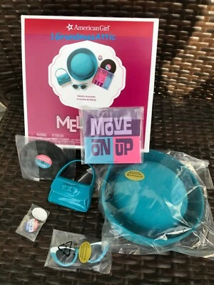 American Girl Melody Accessories Hat Purse Button Glasses NIB Fast Shipping - Image 1 of 4