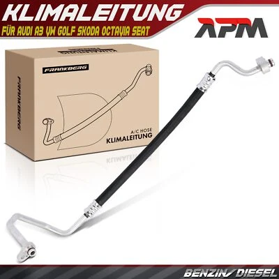 Klimaleitung Klimaschlauch Druckleitung für Audi A3 VW Golf Skoda Octavia Seat - Bild 1 von 4