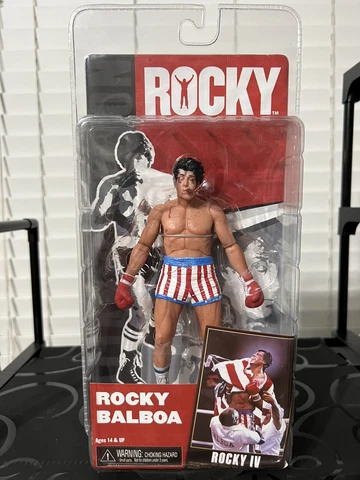 2012 NECA Rocky IV Rocky Balboa Post-Fight Blood Spit Bloody NEW Sealed Cover