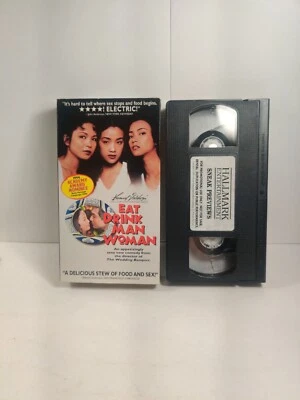 Eat Drink Man Woman - 1995 VHS Hallmark - PROMO SCREENER - Image 1 of 2