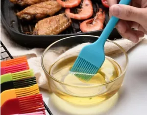5 Pcs Silicone Basting Brushes Set –Oil Pastry Brush for BBQ, Grill & Baking Use - Picture 1 of 6