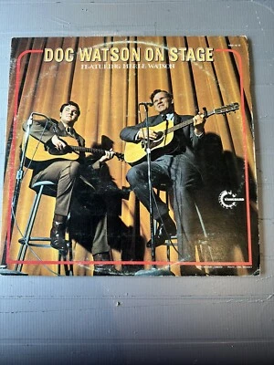 Doc Watson ~ Doc Watson on Stage ~ 2 LP ~ Vanguard VSD9/10 ~ EX/EX UK 1st Press - Image 1 of 4