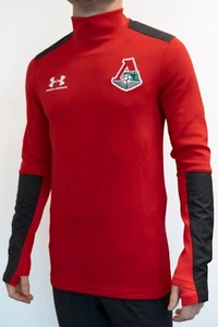 Under Armour 2019-20 Lokomotiv Moscow Training Midlayer / Red / Mens / RRP £50 - Picture 1 of 7