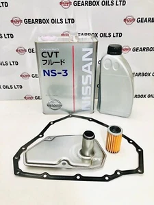 KIT LOOSE OLIO CAMBIO AUTOMATICO ORIGINALE NISSAN QASHQAI CVT JF015E NS3 5L EXTRA LITRO - Foto 1 di 12