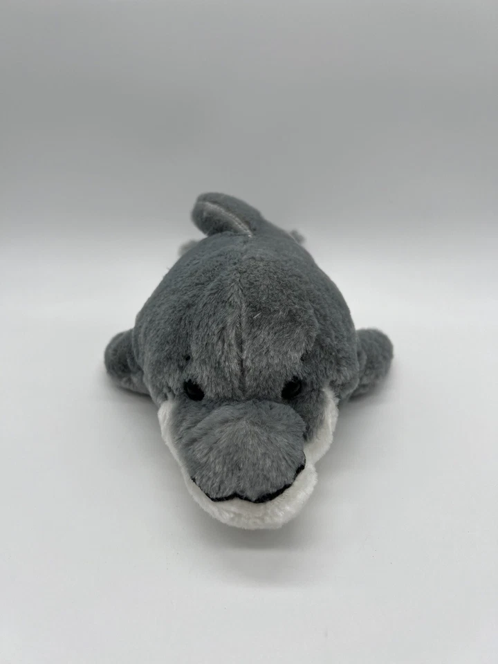 Ganz Webkinz Dolphin Plush Gray Toy Stuffed Animal Bottle Nose Soft Sea No Code - Image 1 of 4
