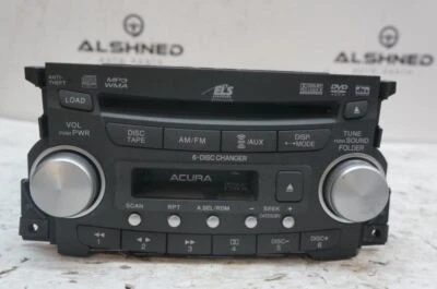 Receptor de radio Acura TL AM FM 2008 CD MP3 39100-SEP-A100 OEM Foto 1 de 4