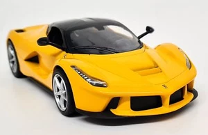 Hot Wheels 1/24 Ferrari LaFerrari Yellow Supercar Diecast Scale Model Car - Picture 1 of 6