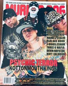 VINTAGE RARE MURDER DOG MAGAZINE 2008 KOTTONMOUTH KINGS / TECH N9NE NICE! - Picture 1 of 1