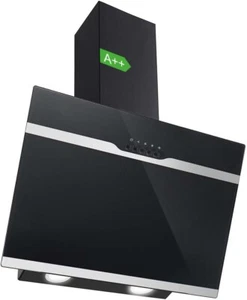 SNDOAS 60 cm Cooker Hood, A++ Extractor Fan Kitchen 350m³/h 3 Speed Black Glass - Picture 1 of 8