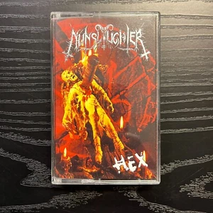 NunSlaughter - Hex (US, Reissue, Gold Foil, Rare Death Metal) Cassette - Picture 1 of 8