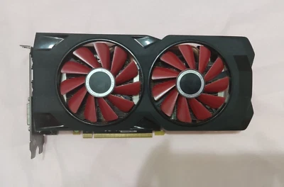 XFX AMD Radeon RX570 2048SP 4GB GDDR5 PCI-E Graphics Video Card DP DVI HDMI  - Image 1 of 4