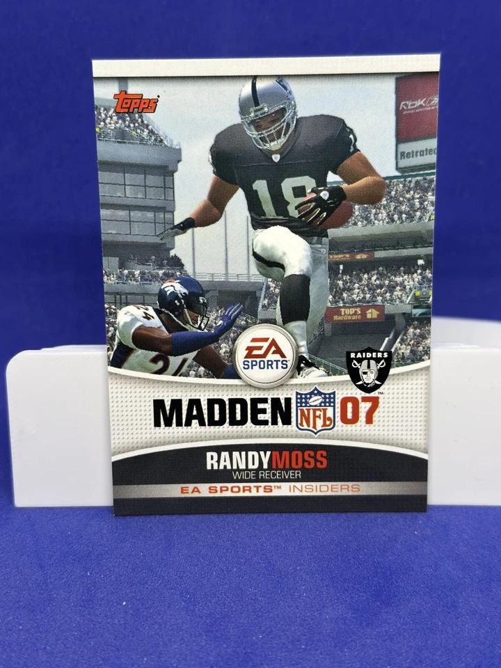 2006 Topps - EA Sports Insiders #19 Randy Moss - Image 1 of 2