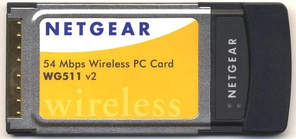 New NIB Netgear 54 Mbps Wireless PC Card WG511 v2  -  100 Feet Coverage - Image 1 of 1