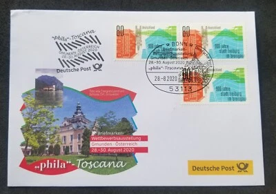 [SJ] Germany 900th Anniversary Of Freiburg in Breisgau 2020 (FDC) *TOSCANA - Image 1 of 4