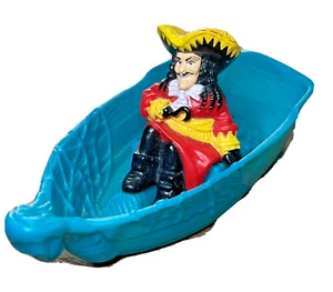 1991 Tri-Star Captain Hook Pirat Ruderboot Figur Happy Meal Spielzeug McDonalds - Bild 1 von 8