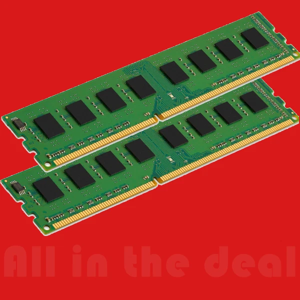 16GB KIT 2x 8GB DDR4 2666MHz PC4-21300 288 pin DESKTOP Memory Non ECC 2666 RAM - Image 1 of 1