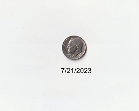 1982P ROOSEVELT DIME SEMI-KEY!Circulated IN GOOD CONDITION! Cover