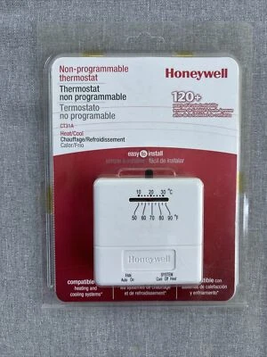 New Honeywell CT31A Heat and Cool Non-Programmable Thermostat - Image 1 of 2