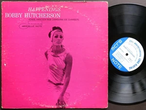 BOBBY HUTCHERSON Happenings LP BLUE NOTE 4231 US 1967 NY RVG MONO Herbie Hancock - Picture 1 of 2